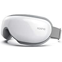 RENPHO masajeador de ojos- con calor compresión de aire presión masaje vibratorio- Música Inalámbrica- Plegable…